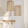 Rotan Plafondlamp - Hanglamp Boho Bali Design - Lian image 7