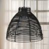 Zwarte Rotan Plafondlamp - Hanglamp Boho Bali Design - Gian image 7