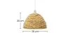 Zeegras Plafondlamp - Hanglamp Design Boho Bali - Ngu image 7