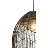 Zwarte rotan plafondlamp - Hanglamp Design Boho Bali - Le image 7