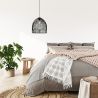 Zwarte rotan plafondlamp - Hanglamp Design Boho Bali - Le image 7