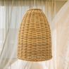 Rotan plafondlamp - Hanglamp Boho Bali Design - Lie image 7