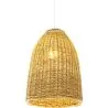 Rotan plafondlamp - Hanglamp Boho Bali Design - Lie image 7