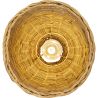 Rotan plafondlamp - Hanglamp Boho Bali Design - Lie image 7
