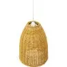 Rotan plafondlamp - Hanglamp Boho Bali Design - Lie image 7