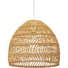 Rotan Plafondlamp - Hanglamp Design Boho Bali - 40cm - Hoa image 7