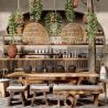 Rotan Plafondlamp - Hanglamp Design Boho Bali - 40cm - Hoa image 7