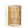Rotan plafondlamp - Hanglamp - Boho Bali Design - An image 7