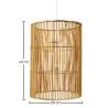 Rotan plafondlamp - Hanglamp - Boho Bali Design - An image 7
