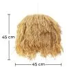 Jute Plafondlamp - Hanglamp Boho Bali Ontwerp - Lien image 7