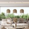 Jute Plafondlamp - Hanglamp Boho Bali Ontwerp - Lien image 7