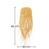 Bamboe Plafondlamp - Boho Bali Design Hanglamp - Thow image 7