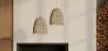 Rotan plafondlamp - Hanglamp Design Boho Bali - Linei image 7