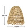 Rotan plafondlamp - Hanglamp Design Boho Bali - Linei image 7