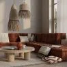 Raffia Plafondlamp - Design Hanglamp Boho Bali - Lanui image 7