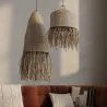 Raffia Plafondlamp - Design Hanglamp Boho Bali - Lanui image 7