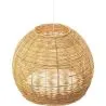 Rotan plafondlamp - Hanglamp Design Boho Bali - Paon image 7
