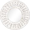 Wandspiegel - Rond Design Boho Bali Wit (60 cm) - Lenai image 7