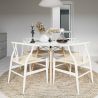Set van 2 houten eetkamerstoelen - Scandinavische stijl - Wish image 7
