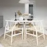 Set van 2 houten eetkamerstoelen - Scandinavische stijl - Wish image 7