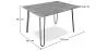 Pack Bureau - Industrieel Ontwerp 120cm - Haarspeld + Eetkamerstoel - Stylix image 7