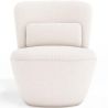 Design Fauteuil - Bekleed met Bouclé Stof - Carla image 7