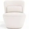 Design Fauteuil - Bekleed met Bouclé Stof - Carla image 7