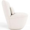 Design Fauteuil - Bekleed met Bouclé Stof - Carla image 7