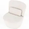 Design Fauteuil - Bekleed met Bouclé Stof - Carla image 7
