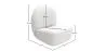Design Fauteuil - Bekleed met Bouclé Stof - Loraine image 7