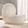 Design Fauteuil - Bekleed met Bouclé Stof - Loraine image 7