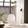 Design Fauteuil - Bekleed met Bouclé Stof - Loraine image 7