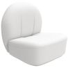 Design Fauteuil - Bekleed met Bouclé Stof - Loraine image 7