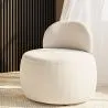 Modern Design Fauteuil - Bekleed met Bouclé stof - Melanie image 7