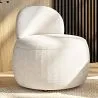 Modern Design Fauteuil - Bekleed met Bouclé stof - Melanie image 7