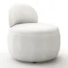 Modern Design Fauteuil - Bekleed met Bouclé stof - Melanie image 7