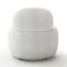 Modern Design Fauteuil - Bekleed met Bouclé stof - Melanie image 7