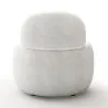 Modern Design Fauteuil - Bekleed met Bouclé stof - Melanie image 7