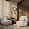Bouclé stoffen fauteuil - Larry image 7