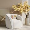 Fauteuil met armleuningen - Bekleed met Bouclé stof - Seral image 7