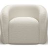 Fauteuil met armleuningen - Bekleed met Bouclé stof - Seral image 7