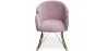 Schommelstoel met armleuningen - bekleed met fluweel - Freia image 7