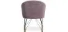 Schommelstoel met armleuningen - bekleed met fluweel - Freia image 7