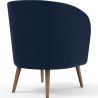Design fauteuil - bekleed met fluweel - Krenda image 7