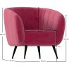 Fauteuil met armleggers - Bekleed met fluweel - Nuba image 7