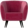 Fauteuil met armleggers - Bekleed met fluweel - Nuba image 7