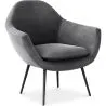 Fauteuil met armleuningen - Bekleed met fluweel - Eila image 7