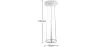 Vloerlamp - Kristallen Knoppen Woonkamerlamp - Groot - Savoni image 7