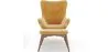 Fauteuil met Voetsteun - Bekleed in Fluweel - Scandinavische Stijl - Huda image 7