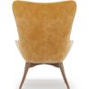 Fauteuil met Voetsteun - Bekleed in Fluweel - Scandinavische Stijl - Huda image 7